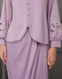 BAJU KURUNG KEDAH MODEN ESTEE (LILAC)